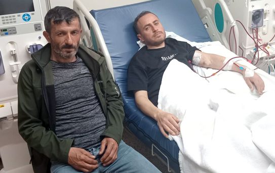 Kalp krizi sonrası nakil böbreği iflas etti: Sağlığıma kavuşursam kana kana su içeceğim