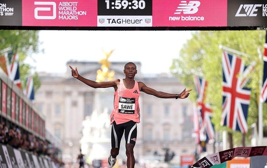 Sawe, Londra Maratonu'nu 2 Saatin Altında Tamamladı