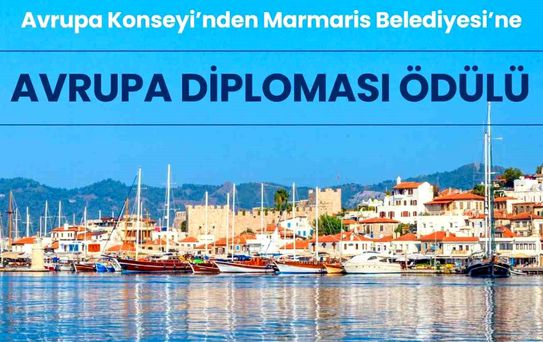 Marmaris Belediyesi'ne Avrupa'dan prestijli ödül