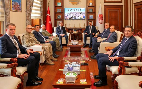 Milli Savunma Bakan Yardımcısı Ayhan'dan memleketi Bayburt'a ziyaret