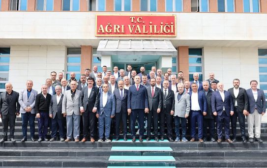 Vali Bozkurt, Yayladağı heyetini ağırladı
