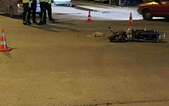 Çorum'da Motosiklet Kazası: Sürücü Ağır Yaralı
