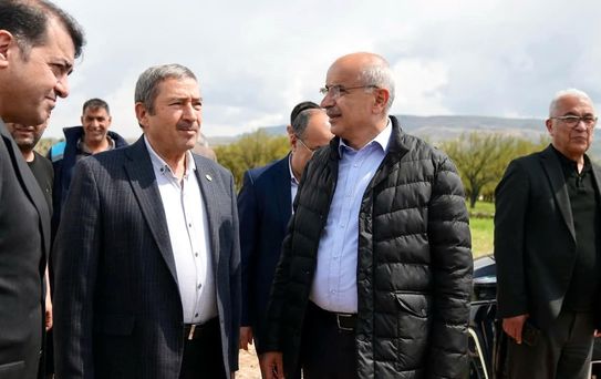 Darende'de dolu afeti sonrası mahallelere ziyaret