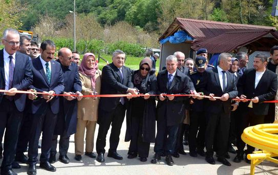 Erfelek doğalgaza kavuşuyor: 135 milyonluk yatırımda ilk kazma vuruldu