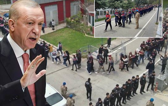 Cumhurbaşkanı Erdoğan'ın “Kökünü kazıyacağız” talimatı sonrası operasyon: Polis etten duvar ördü, 70 şüpheli tutuklandı