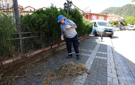 Marmaris'te bahar temizliği başladı