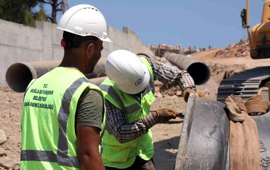 MUSKİ'den Bodrum Gümbet su ana isale hattı açıklaması