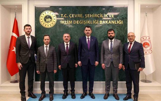 Sincan Belediye Başkanı Ercan, Bakan Kurum ile görüşme gerçekleştirdi