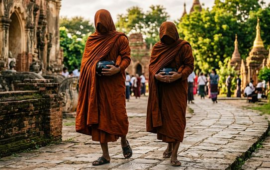 Sri Lanka'da valizlerinde toplam 110 kilogram uyuşturucu madde bulunan keşişler gözaltına alındı