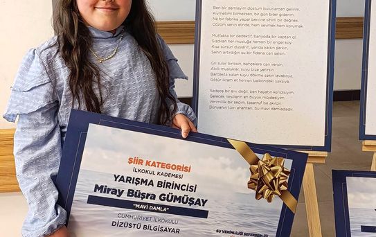 Hisarcık'tan Su Gönüllüsü Türkiye Birincisi