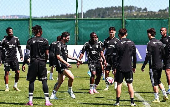 Beşiktaş Gaziantep Maçına Hazırlanıyor