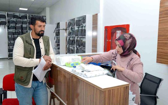 Diyarbakır'da 2 bin 300 aileye yeni doğan destek paketi