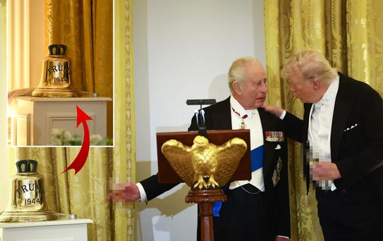 Kral Charles, Trump'a 'çan' hediye etti: Bize ulaşmanız gerekirse çanı çalın