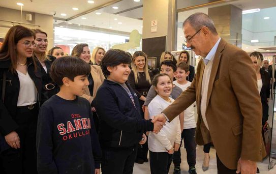 SANKO Okulları 25. Yıl Sergisi Açıldı