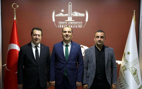İHA'dan Iğdır Valisi'ne Ziyaret
