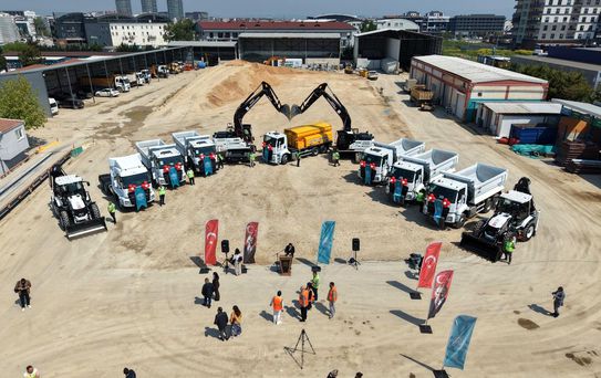 Nilüfer Belediyesi'nin yeni araçları yollarda