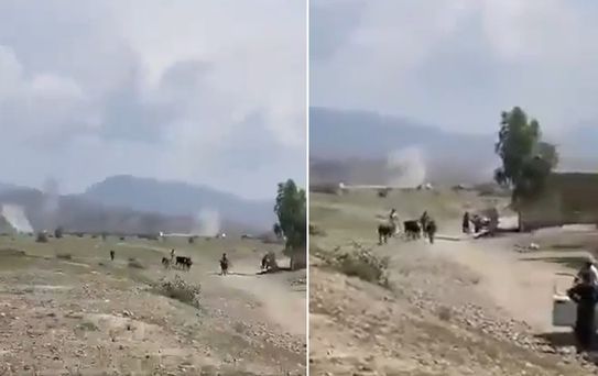 Pakistan, Afganistan'a havadan bomba yağdırdı