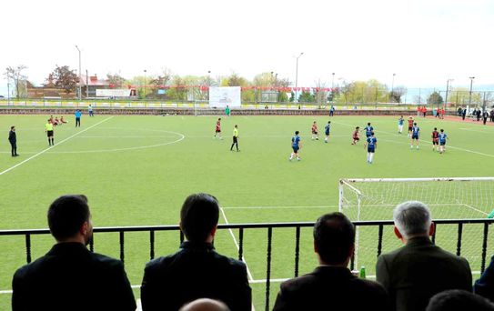 Ahlat'ta liseler arası bölge maçları başladı