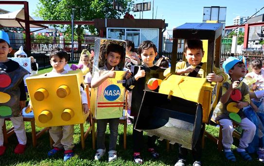 Miniklerden 'Sıfır atık' defilesi
