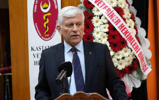 Türk Veteriner Hekimleri Birliği Merkez Konseyi Başkanı Eroğlu: 'Veteriner hekimlerin sağlık meslek grubu içinde yer alması önemli gündemlerimizden biri'