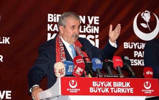 BBP Genel Başkanı Destici: 'Böyle giderse, nüfusumuz 50 milyonun altına düşer'