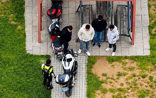 Parkta motosiklet keyfi 180 bin liraya mal oldu