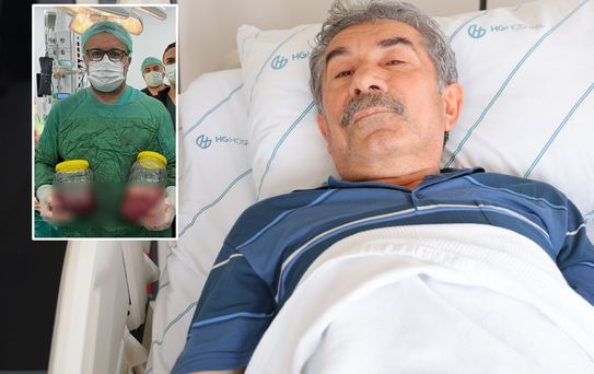 Kilo kaybı şikayetiyle gittiği hastanede şok yaşadı
