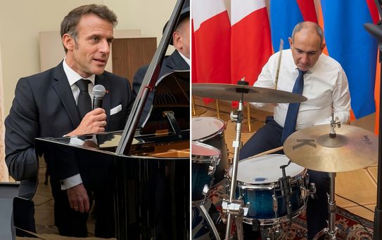 AB Zirvesi'ne damga vuran an: Paşinyan çaldı, Macron söyledi