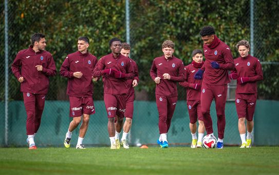 Trabzonspor Beşiktaş Maçına Hazırlanıyor
