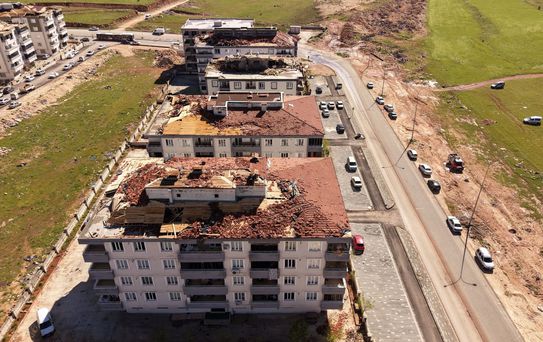 Gaziantep'te Sel ve Fırtına Hasar Tespiti Devam Ediyor