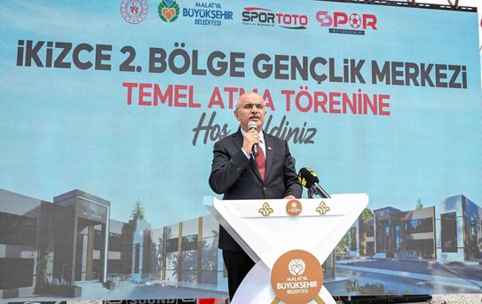 İkizce 2. Bölge Gençlik Merkezi’nin temeli atıldı