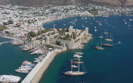 Bodrum'da, 9 günlük bayram tatili öncesinde doluluk yüzde 85'e ulaştı