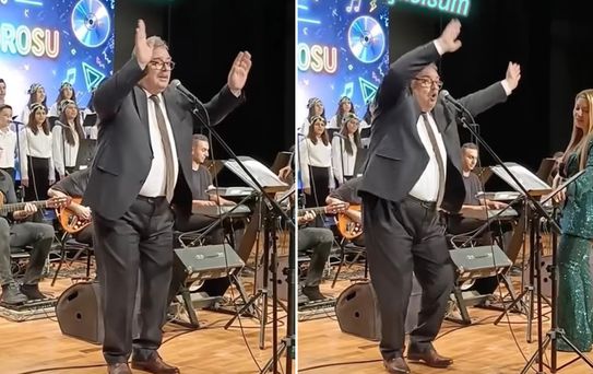 Duyan Barış Manço sandı! Okul müdüründen dört dörtlük performans
