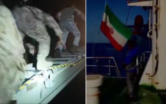 Basra Körfezi'nde hareketli saatler! İran dev petrol tankerini ele geçirdi