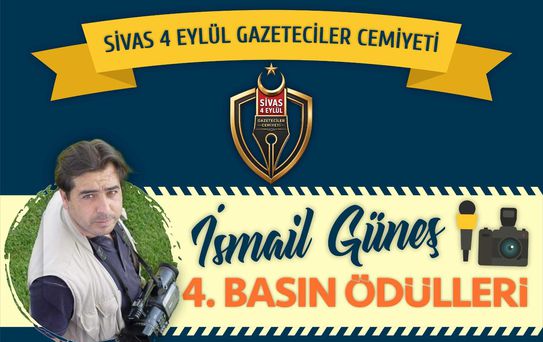 İsmail Güneş Basın Ödülleri için başvurular başladı