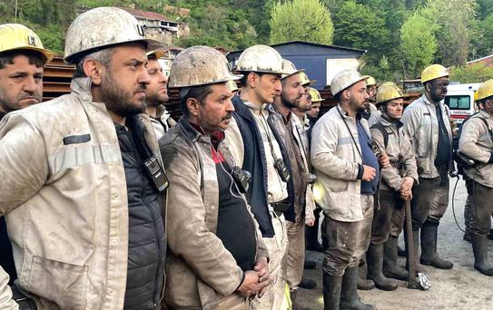 Zonguldak'ta Maden Tatbikatı Gerçekleştirildi