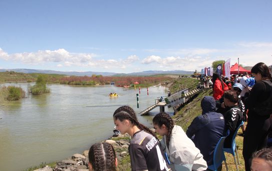 Bingöl'de Rafting Şampiyonası Başladı