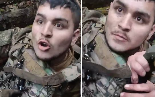 Ukrayna ordusunda savaşan Kolombiyalı asker, Ruslar tarafından esir alındı