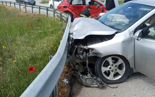 Babaeski'de trafik kazası: 3 yaralı