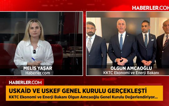 KKTC Ekonomi ve Enerji Bakanı Olgun Amcaoğlu: Genel kurul bir kardeşlik meselesi, bayrak ve milli değerler üzerinden tartışma olmaz