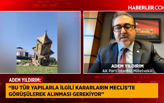 AK Parti Milletvekili Adem Yıldırım'dan Sancaktepe'deki saat kulesi tepkisi: Belediye başkanı özür dilemeli