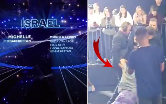 Eurovision’da İsrail protestosu: “Soykırımı durdurun” sloganları salonu inletti