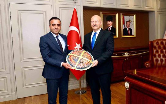 Akçadağ'dan Vali Küçük'e hayırlı olsun ziyareti