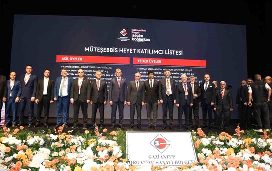 Cengiz Şimşek yeniden Gaziantep OSB Başkanı seçildi
