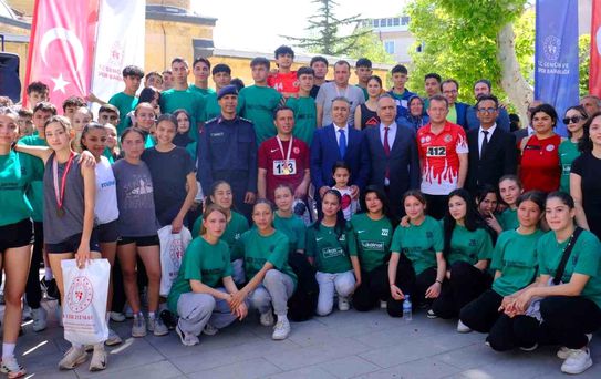 749. Türk Dil Bayramı Koşusu Yapıldı