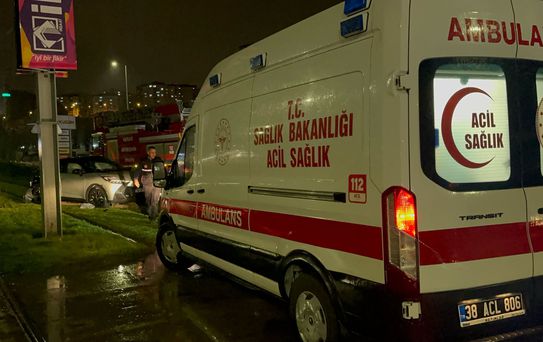 Kayseri'de Trafik Kazası: Bir Yaralı
