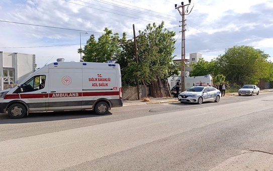 Adıyaman'da Motosiklet Yayaya Çarptı