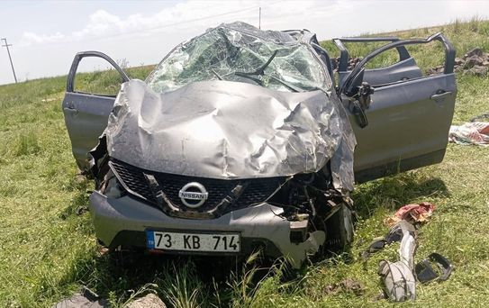 Şırnak'ta Takla Atan Araçta Sürücü Ağır Yaralandı