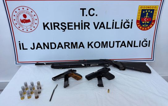 Kaman'da Ruhsatsız Silah Ele Geçirildi