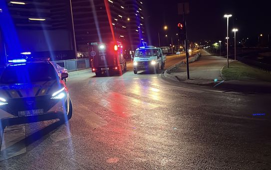 Bursa'da Kontrolden Çıkan Araç Dereye Düştü